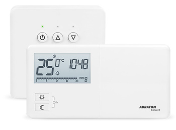 Auraton tygodniowy, bezprzewodowy regulator temperatury ze sterownikiem urządzenia grzewczego, z możliwością godzinowego ustawienia temperatury Fenix SET AUR00FNX0SE00