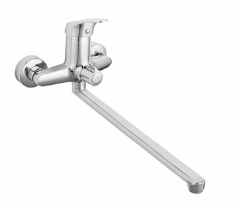 Ferro bateria umywalkowo-wannowa ścienna FERRO ONE, chrom BFO5A