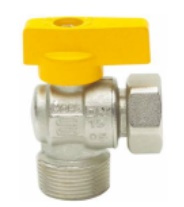 Samee zawór gazowy kątowy 3/4" , luźna nakrętka/GZ,MOP 5 3KWW20R