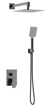 Valvex zestaw natryskowy podtynkowy ARS, gun metal 2420290