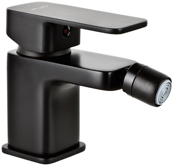 Valvex bateria bidetowa stojąca z korkiem spustowym Loft, czarny mat 2455940