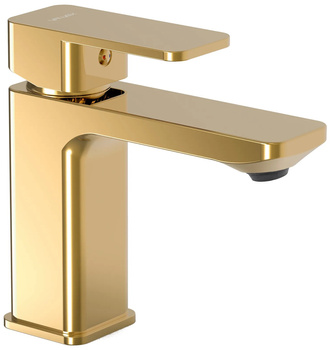 Valvex bateria umywalkowa stojąca z automatycznym korkiem spustowym Loft, złoty 2455800