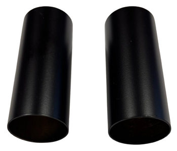 WYPRZEDAŻ: Invena zestaw maskujący podwójny do podłączenia grzejnika, czarny UA-12-C15