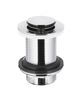 KFA spust umywalkowy typu klik-klak, mały bez przelewu, chrom 660-353-00