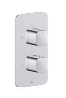 KFA bateria natryskowa termostatyczna, podtynkowa Malaga, chrom 5759-001-00