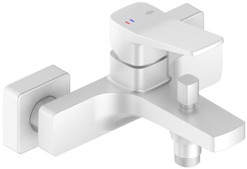 KFA bateria wannowa ścienna Malaga, biały 4524-010-44