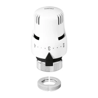 Caleffi głowica termostatyczna z wbudowanym czujnikiem cieczowym i adapterem 200000