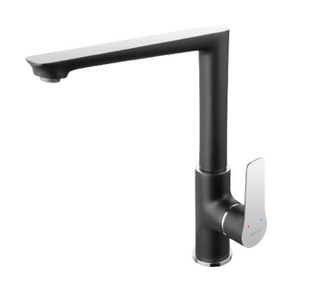 Ferro bateria zlewozmywakowa stojąca ADORE BLACK/CHROME, czarny/chrom BDR4BLC