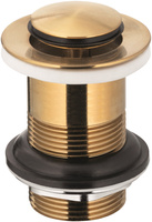 KFA mały spust klik-klak bez przelewu, złoty szczotkowany PVD 660-353-31