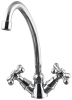 Invena bateria umywalkowo-kuchenna Roma, chrom BU-21-00S-L