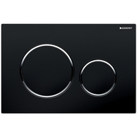 Geberit przycisk Sigma 20 czarny/chrom błyszczący UP320 115.882.KM.1