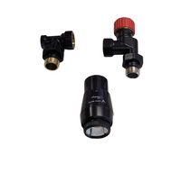 Vario Term zestaw termostatyczny aksjalny AXI czarny mat EAXIGS0224C