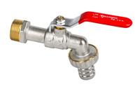 Diamond kurek kulowy - kran czerpalny, z dławikiem 1" ART.2500-25.KRAN