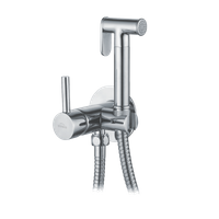 Invena bateria bidetowa podtynkowa chrom BP-00-B01