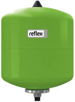 Reflex naczynie wzbiorcze Refix DD 25 (c.w.u.) 10 bar 70°C zielone 7308400