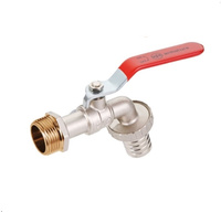 KFA zawór kulowy czerpalny 3/4" ze złączką do węża i dławikiem 704-010-20