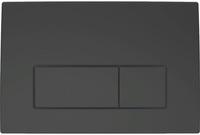 WYPRZEDAŻ: Geberit przycisk uruchamiający Geberit Delta 50, przedni, czarny mat 115.119.14.1