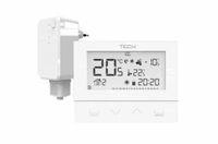 Tech sterownik ST-292V2 pokojowy bezprzewodowy dwustanowy (3 mm szkło) biały ST292V2WH