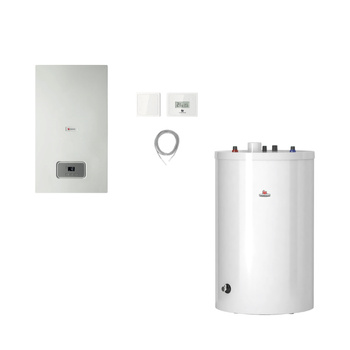 Saunier Duval kocioł gazowy kondensacyjny Thelia Condens AS 25 + NTC + FE 150/6 BM + MiGo 0010021601