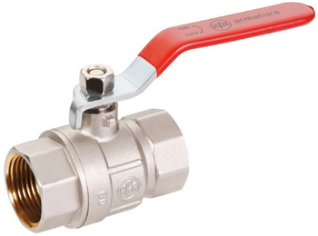 KFA zawór kulowy wodny nakrętno-nakrętny z dźwignią 3/8" 700-110-10