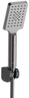 Valvex zestaw natryskowy punktowy, 3-funkcyjny Loft, gun metal 2432880