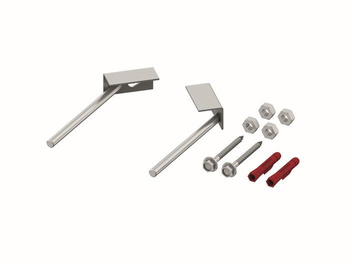 Tece TECEprofil - mocowanie stelaża podtynkowego pod kątem 45' 9380301