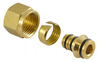 Ferro złączka zaciskowa 1/2" do rur wielowarstwowych 16x2mm ZL15PEXAL