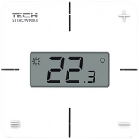 Tech regulator pokojowy przewodowy R-X do listwy L-X dedykowany, biały STRXWH