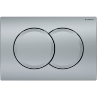 Geberit przycisk uruchamiający Delta 01, przedni, chrom-mat 115.107.46.1