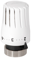 Invena głowica termostatyczna mini 2 M30X1.5 PROV z blokadą temperatury, biała CD-73-015-X