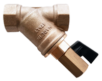 Samee POWERMAG DRAIN filtr skośny Y z wbudowanym magnesem i zaworem spustowym 1" R1020S06