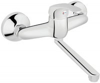 Ferro bateria umywalkowa ścienna BASIC, chrom BBC3