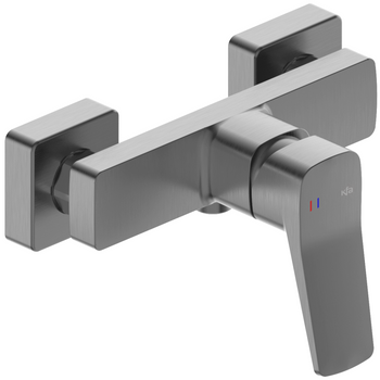 KFA bateria natryskowa ścienna Malaga, gun metal grey PVD 4526-010-61