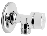 Ferro zawór kulowy kątowy 1/2"x3/4" z rozetą Z1234K