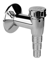 McAlpine przyłącze do pralki lub zmywarki nadtynkowy z kulką  i odejściem 32mm CHROM WMV-32CP