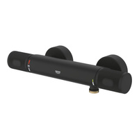 Grohe bateria prysznicowa z termostatem DN 15 Grohtherm 1000 Performance czarny 34827KF0