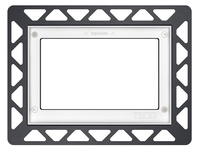 Tece ramka montażowa do montażu przycisku biała 9240646