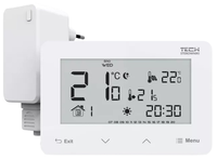 Tech regulator pokojowy bezprzewodowy, zasilany 230 V, biały ST293ZV2WH