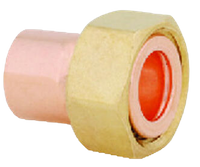 Arco złączka bateryjna prosta z kryzą zewnętrzną 1/2" GW x 15 P4531FR