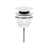 Instadrain korek klik-klak do umywalki z przelewem i bez przelewu, biały 2473