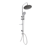 Invena zestaw natryskowy z deszczownią Socho chrom AU-59-001