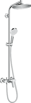 Hansgrohe komplet prysznicowy Crometta S 240 1jet z baterią jednouchwytową 27269000
