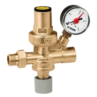 Caleffi automatyczny zawór do napełniania instalacji 1/2 z manometrem 553140