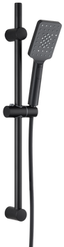 Invena zestaw natryskowy na drążku Nyks, czarny AU-32-Z04-G