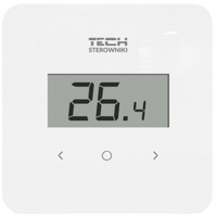 Tech regulator pokojowy bezprzewodowy R-8B PLUS biały, dwustanowy STR8BPLUSWH