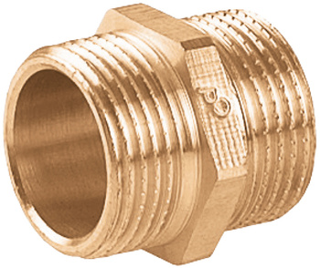 Perfexim nypel mosiądz 1" 5105 G1 ZZ PN16 07-205-0250-000