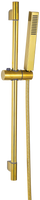 Invena zestaw natryskowy na drążku Glamour, złoty AU-05-Z09-S