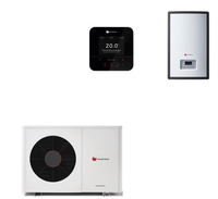 Saunier Duval pakiet OZE: pompa ciepła GeniaAir Mono HA 7-6 O + stacja hydrauliczna HE 9-6 WB + regulator SRC 720 550010044304