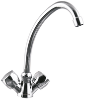 Invena bateria umywalkowo-kuchenna Modena, chrom BU-11-F0S-L