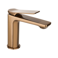 Invena bateria umywalkowa Neri Plus, miedź BU-P1-014-L